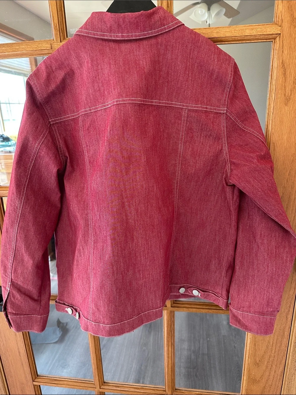d&co. Women's Crimson Denim Jacket